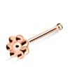 Flower Shaped Bone Nose Stud NSKD-812 